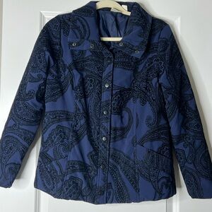 Chico's Zenergy Navy Blue Jacket